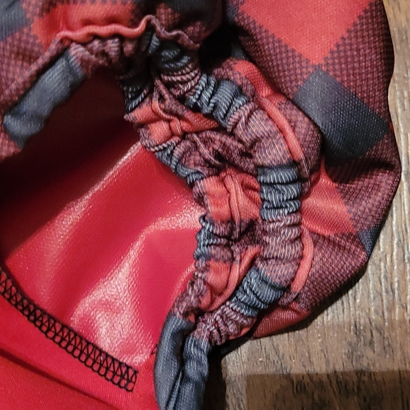 Buffalo plaid diaper cover(insert not included) - Picture 4 of 5